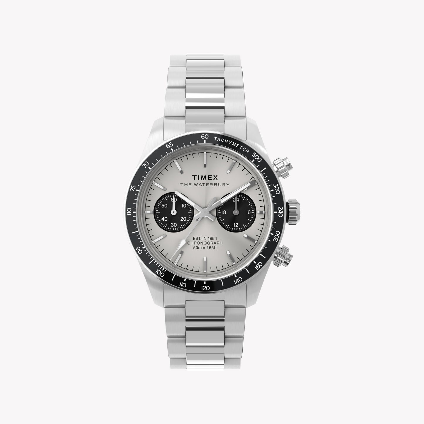 Timex Men's Silver Watch, Stainless Steel | TW2Y19200-0