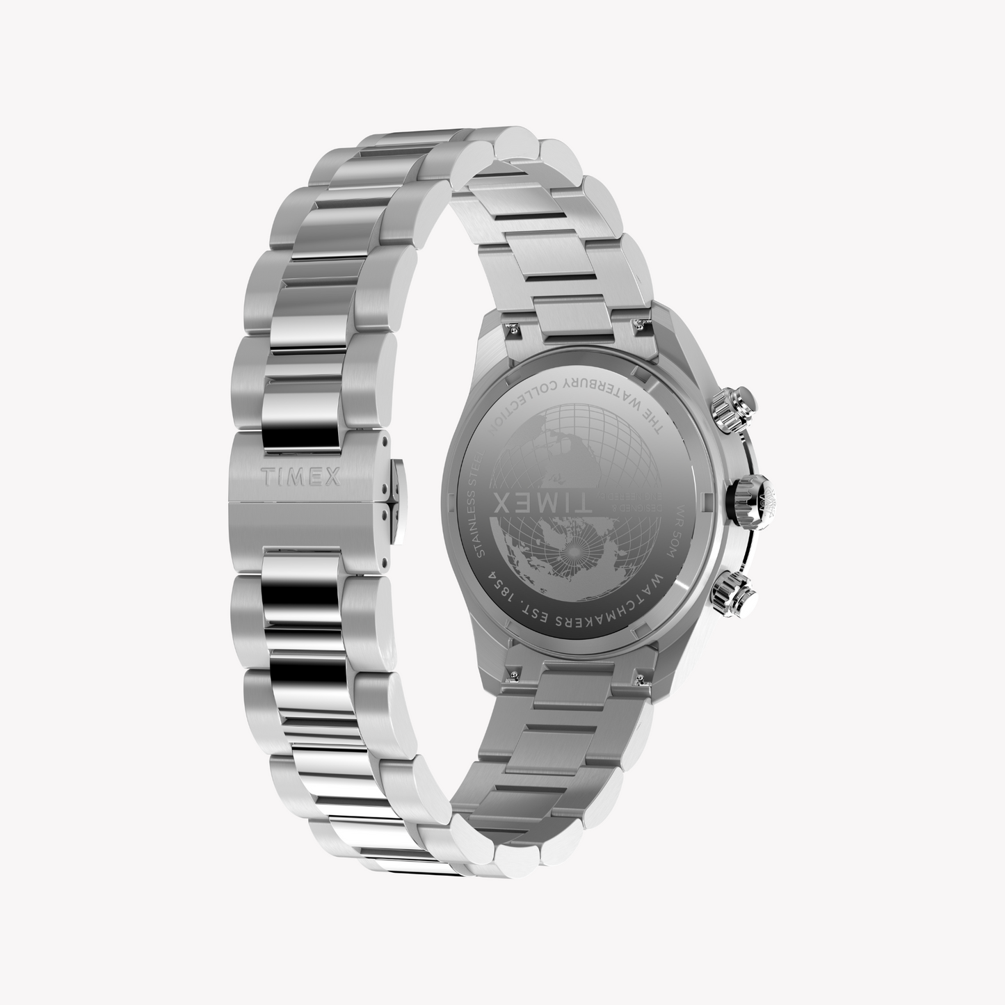 Timex Men's Silver Watch, Stainless Steel | TW2Y19200-2