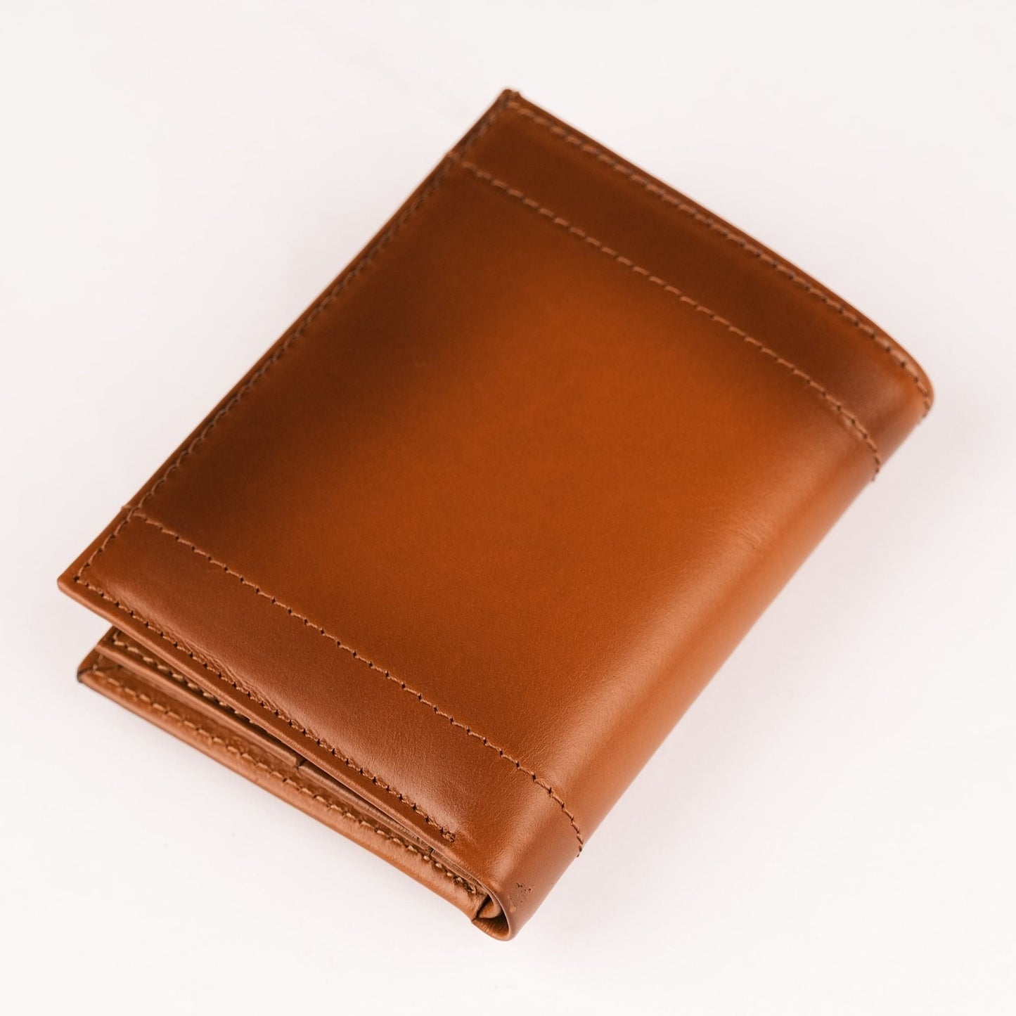 Glendo Apple AirTag Slot Leather Wallet, Handcrafted, Unisex-3