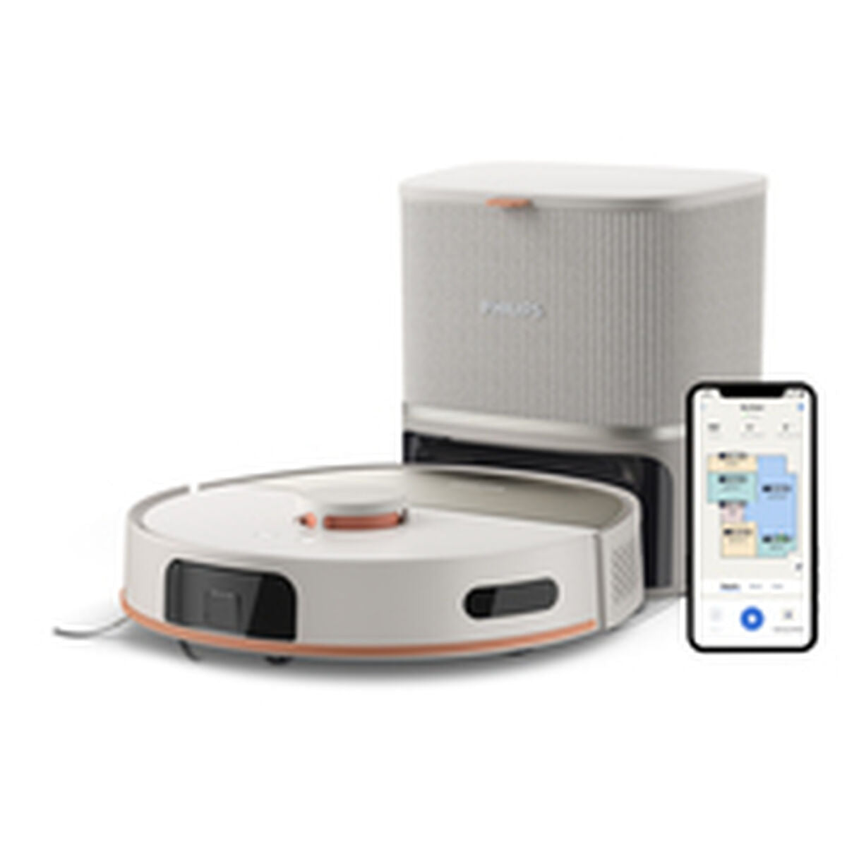 Robot Vacuum Cleaner Philips 4800 mAh-17