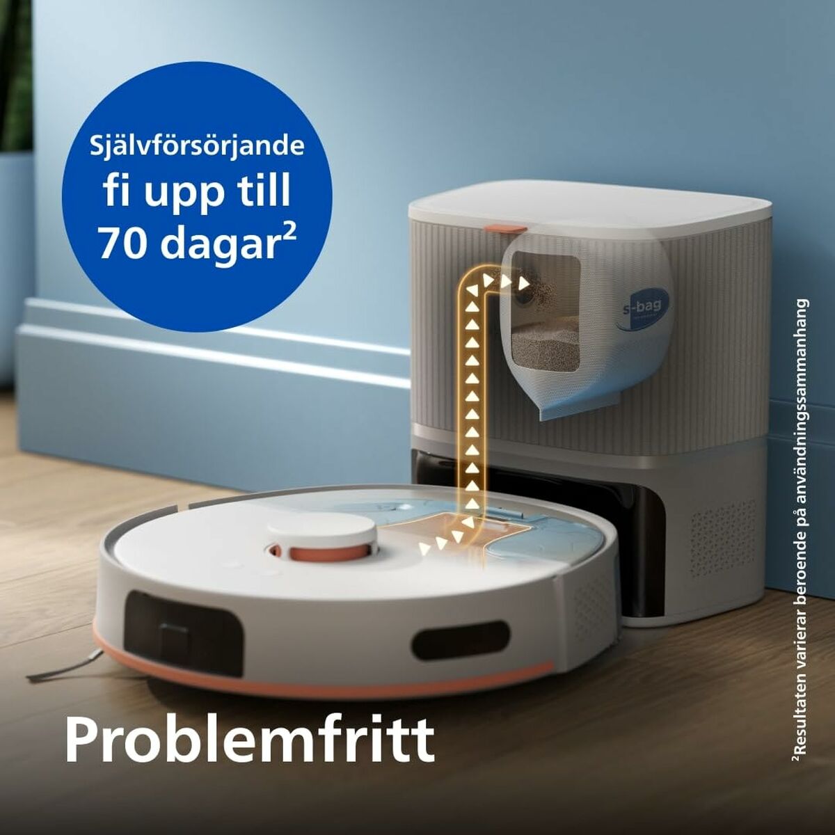 Robot Vacuum Cleaner Philips 4800 mAh-11