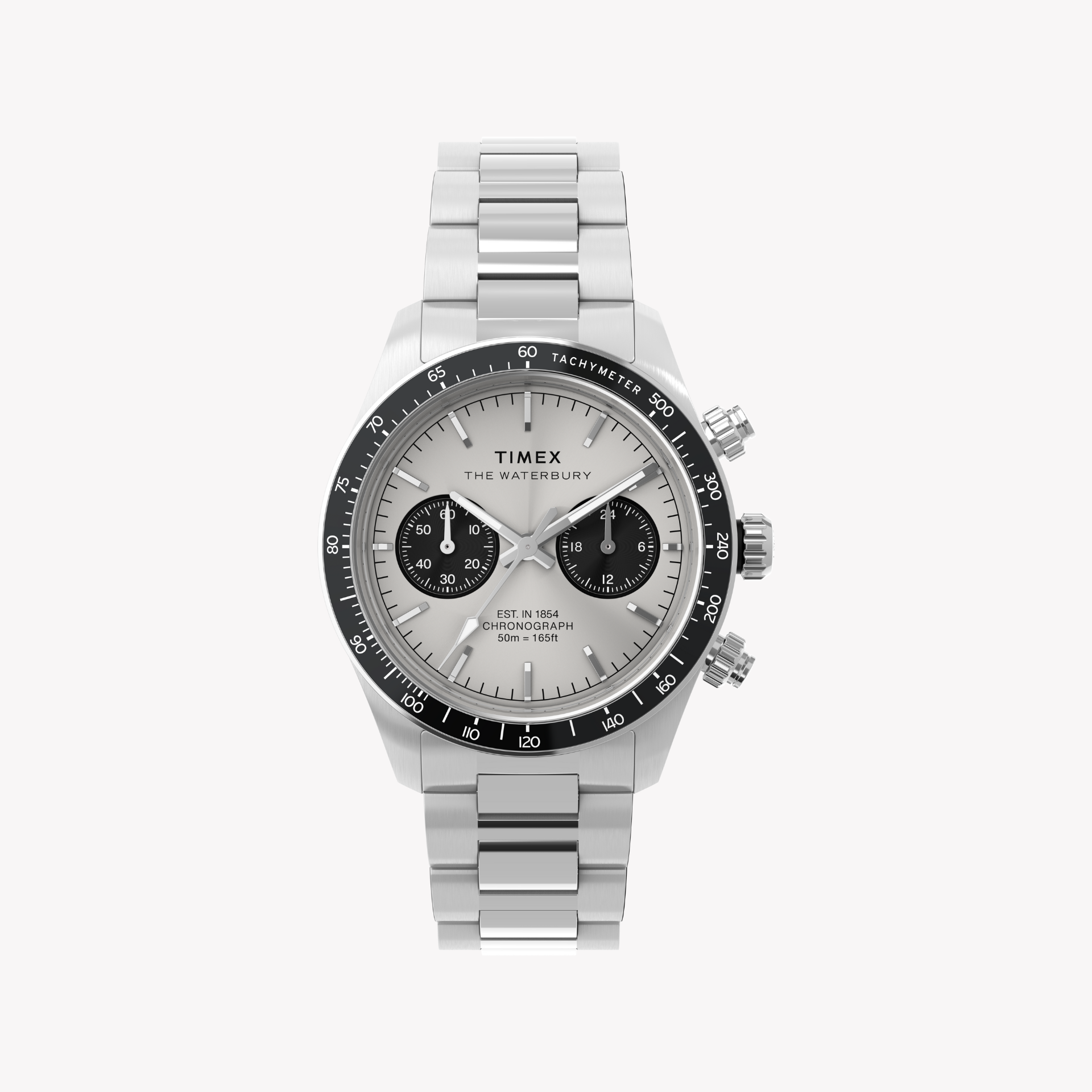 Timex Men's Silver Watch, Stainless Steel | TW2Y19200-0